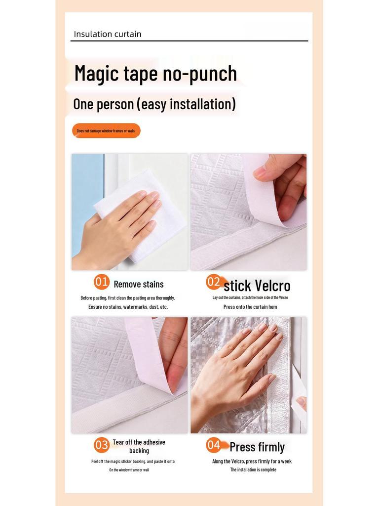 Selbstklebender Thermo-Rolladen mit Graphen-Isolierung