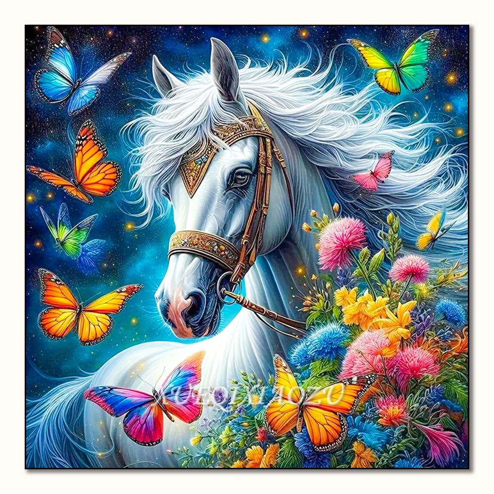 5D Diamond Painting Animal Dog Tiger Cat Cross Stitch Mosaic Kits Home Decoration Wall Stickers DIY Handmade Gift