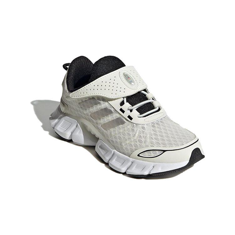 Adidas Abrasion Resistant Breathable Low top Kids' Running Shoes Gray White Kids' GZ4026