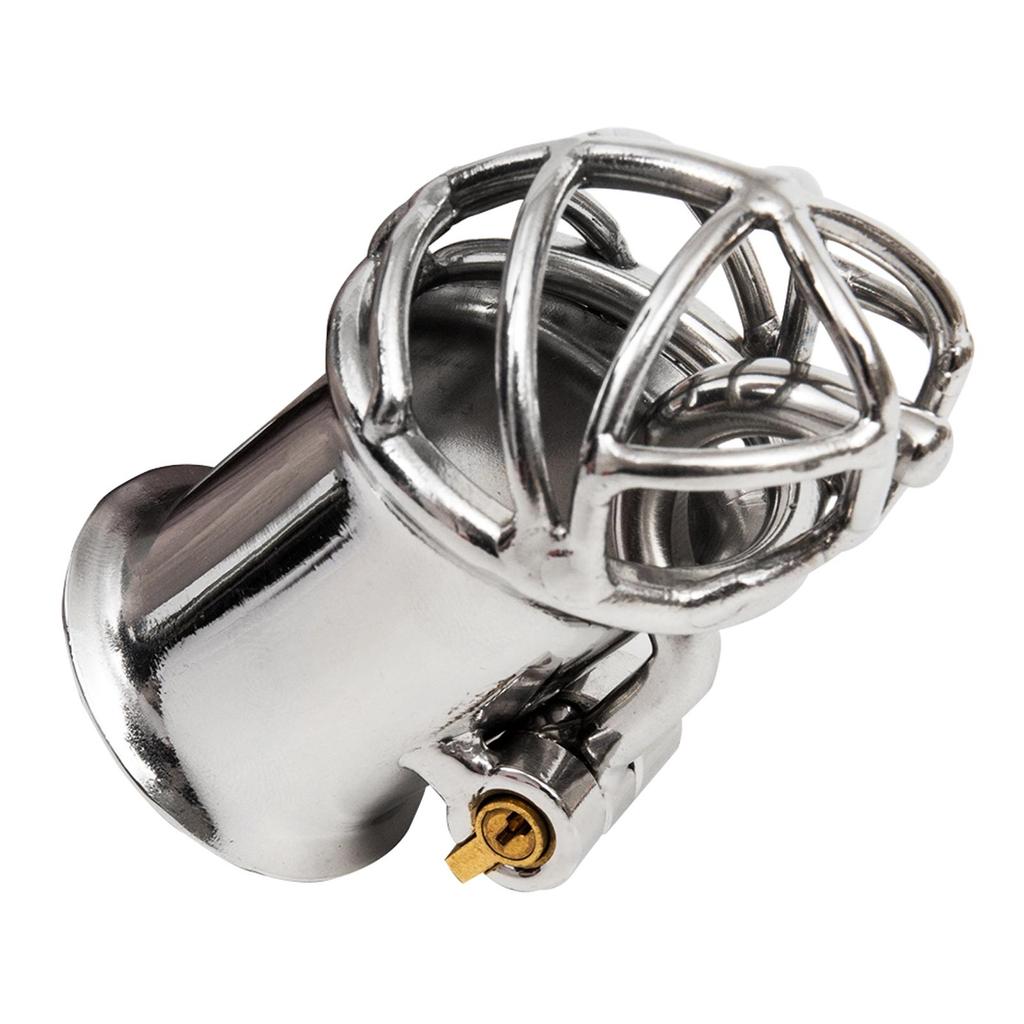 Ergonomic Stainless Steel Stealth Lock Male Chastity Device,Cock Cage,Penis Lock,Cock Ring,Chastity Belt, S060