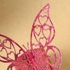 10 Pcs 3D Butterfly Gift Wrap Hollow Butterfly Glitter Wrapping Ribbon for Craft Floral Wedding Gift Wrapping