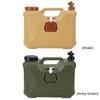 Jerrican d'eau portable 12L 18L avec robinet et flacon de désinfectant pour les mains, étanche, seau de camping pour véhicule, voiture, extérieur, randonnée, pique-nique