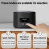 Machine de nettoyage ultrasonique rechargeable par USB 50 kHz pour appareils dentaires Multifonction pour gouttière invisible Dentier Et Soin des Bijoux