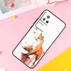Watercolor Painting The Fox Case For Xiaomi 14 Ultra 13 11T 12T 13T Pro 12 Lite POCO X6 Pro M6 X3 X4 X5 M5s F3 F5 Cover