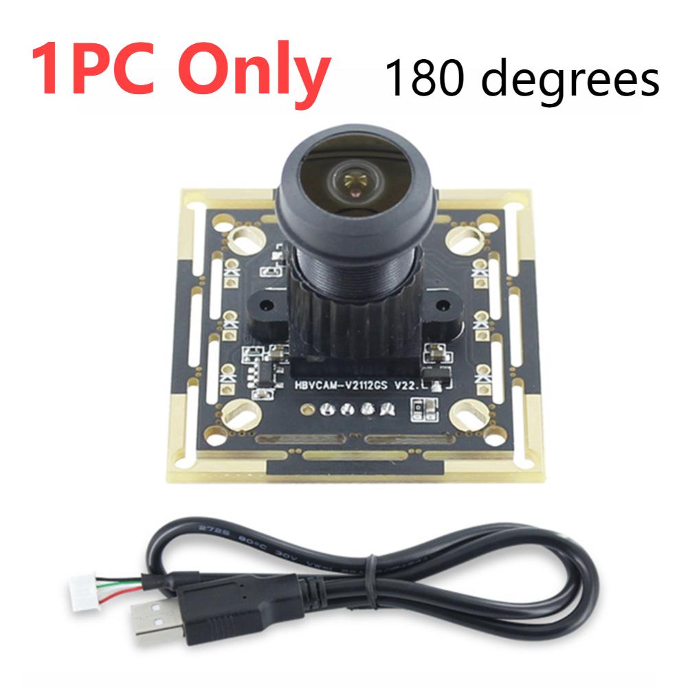 OV9732 Lens Monitoring Module 720P 1MP 1280x720 60/72/100/160/180 Degree Adjustable Manual-focus for Face Recognition Projects