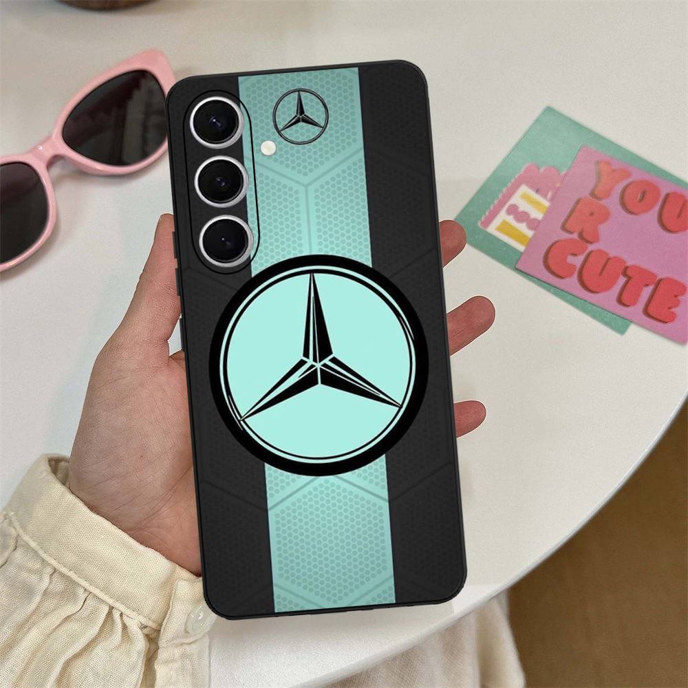 Car M-Mercedes-Benz Phone Case For Samsung S 24 Fe 25 Ultra Plus 20 Lite 21 30 22 23 24 22 Ultra 5G Fundas OX4