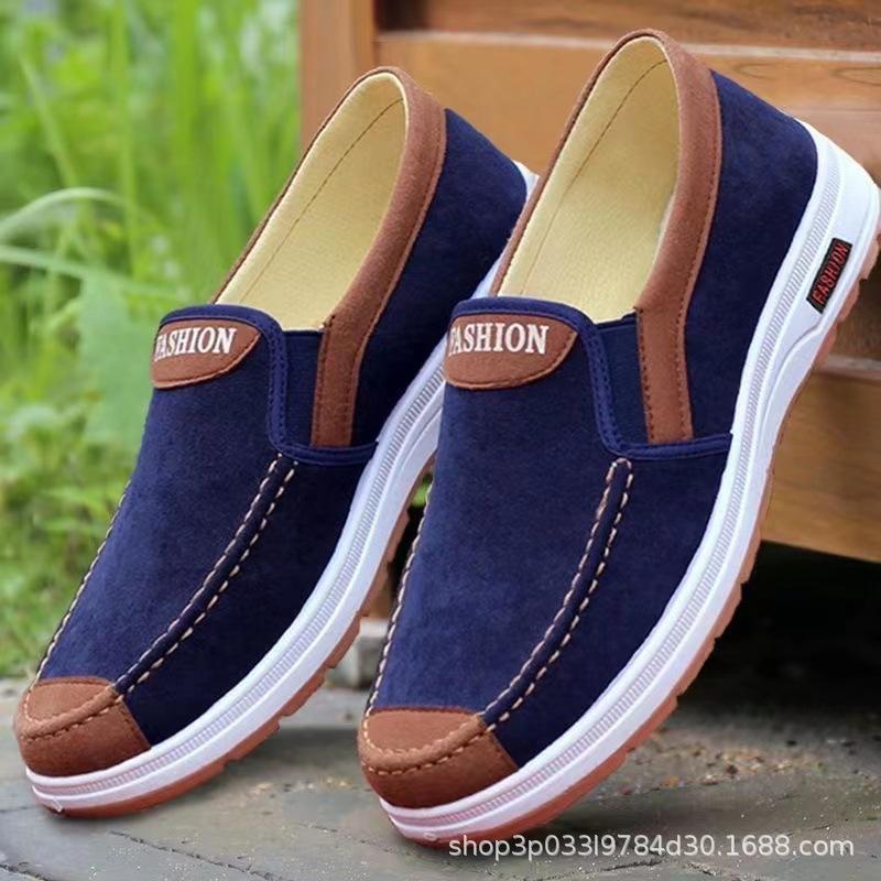 New Cloth Shoes Fashion Casual Boys' Shoes Denim Canvas, Lazy Shoes