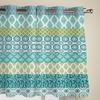 Bohemian Geometric Stripes Modern Window Curtains for Living Room Bedroom Curtain Kitchen Treatment Blinds Drapes