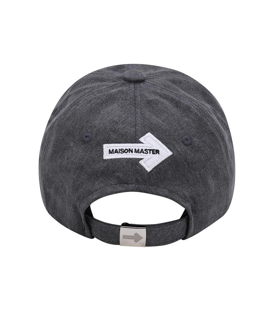 MAISON MASTER Pigment Curve Logo Ball Cap