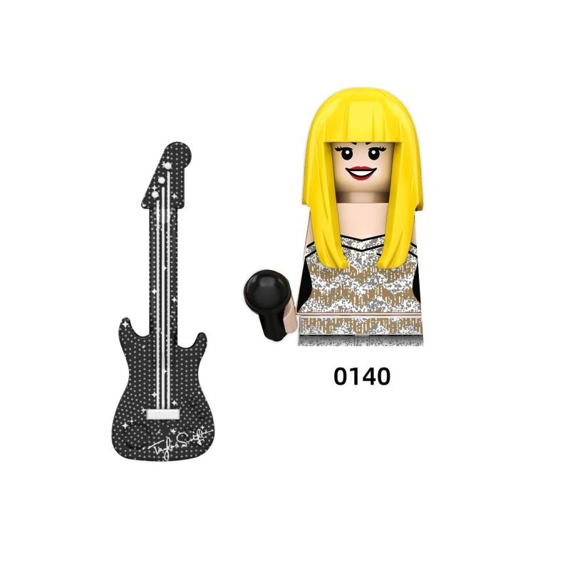 TP1026 LG1015 Swifts Beliebte Sängerinnen Bausteine Modell Mini Actionfigur Zubehör Halloween Geschenke für Kinder