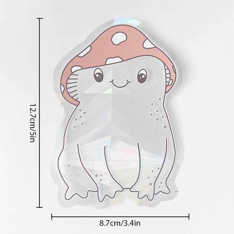 Atrapasol Pvc Autoadhesivo Pegatinas para Ventana de Cristal Gato Polilla Energía Atrapasol Papel Pintado Arcoíris Prismas Pegatina Calcomanías de Luz Solar