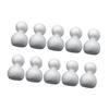 10x Xmas Snowman Models DIY Crafting Portable Funny Snowman Form Foam Balls for Party Nursery Christmas Winter Decorations