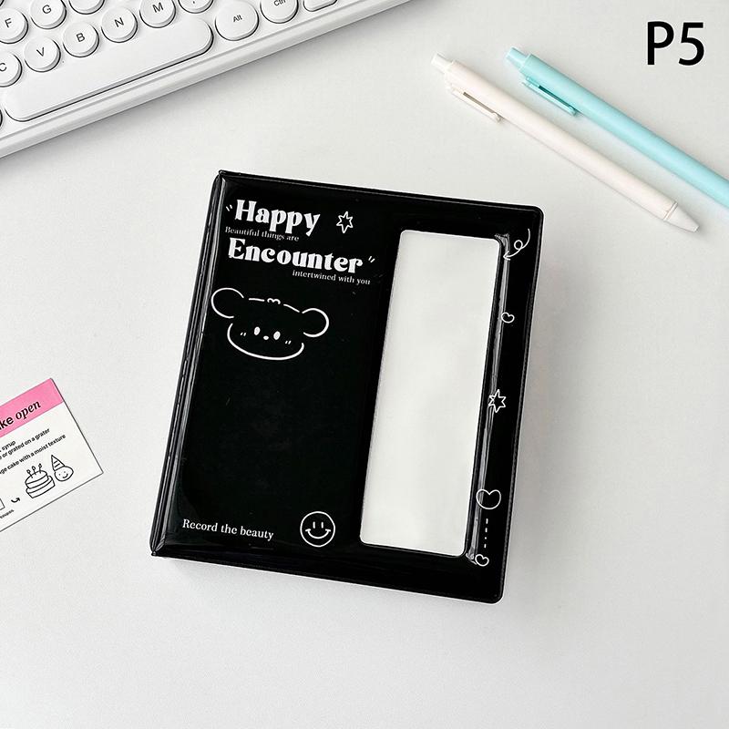 Cartoon Photo Booth Frames Photo Booth Album For 40 Pcs 2X6 Inch Photo Strips Bookmark 20 Pcs 4X6 4R Photo Holder 40 Pages