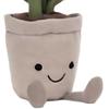 JELLYCAT Botanical Series Cute White Orchid Companion and Soothing Doll Plush Doll 27cm High