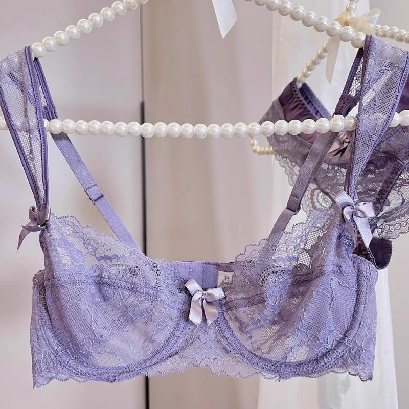 34-38 Size Sexy Lace Push-up Bra for Women Underwire Bras Ultra-thin Pad Breathable Underwear Bras Soft Comfortable Lingerie