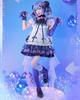 [Milky Time] Hatsune Miku Cosplay Dress, Vocaloid, Halloween, Women's, Purple, Blueberry