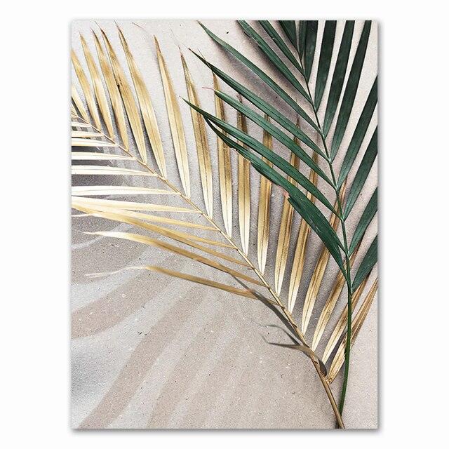 Palm Leaves Plant Art Canvas Painting Aloe Botanical S And Prints Modular Wall Pictures For Living Room Home Decoration Unframed