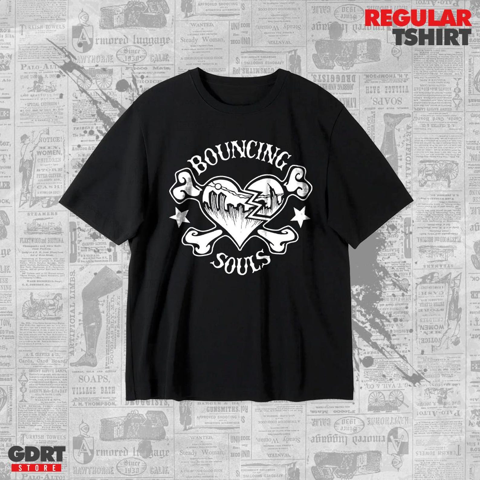 The Bouncing Souls Vintage - Unisex Heavy Shirt 4XL