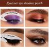 Eye Makeup Template Sticker,Eyeliner Mold Patch,Eye Makeup Assistant Sticker Beauty Tool,Quick Makeup,Very Suitable for Beginner