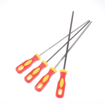 3/6 Stück Kettensägenfeile Handwerkzeuge 4,0/4,8/5,5 cm Schärfen Kettensäge Sägekette Feilen Schärfer für Holzbearbeitung