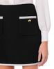 Moschino Button-Point Mini Skirt