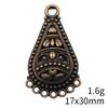2025 Trend Accesories Water Drop Earring Connector Accessories Parts Ornaments For Home Accessories Parts