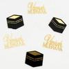 6Pcs/Set Golden Muslim Umrah Mubarak Topper Hajj Mubarak Cake Topper Kit Dessert Cupcakes Decoration Ramadan Decorations