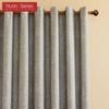 1PC Nuan Series Light Luxury Retro Solid-color Gray Fully Blackout Curtains for Bedroom Living Room Balcony Window for Home Decor