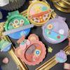 Resin Shaker Mold,Reusable Cute Silicone Quicksand Mould for DIY Crafts Making
