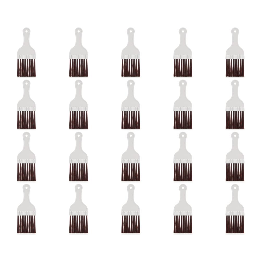 

- Air Conditioner Condenser Plastic Cleaning Brush (Dark Brown)