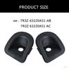 23GC Universal Fit Car Door Lock Hole Covers Automotive Lock Guard Weatherproof Vehicle Lock Protector for Easy Installation