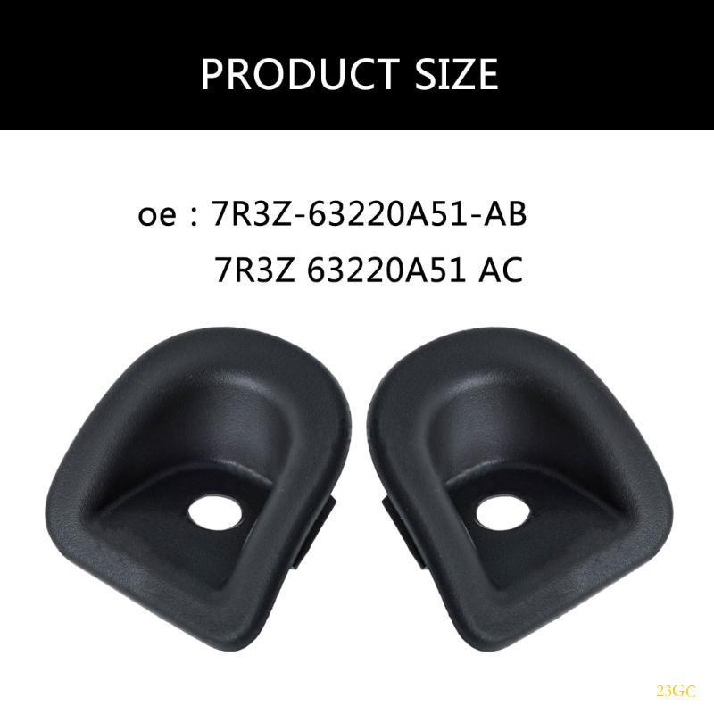 23GC Universal Fit Car Door Lock Hole Covers Automotive Lock Guard Weatherproof Vehicle Lock Protector for Easy Installation