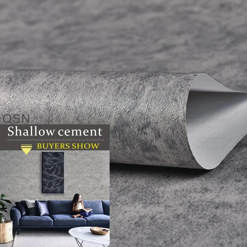 Cement Adhesive Sticker for Furniture Decoration Living Room Wallpaper Bedroom Film Vinyl PVC Waterproof Wallstickers Room Decor