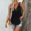 Lässiges, einfarbiges Camisole-Oberteil für Damen
