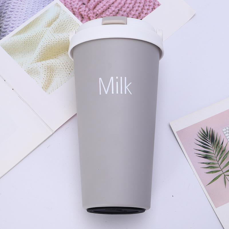 

Термос MeyJig из нержавеющей стали, минималистская бутылка для воды, термос, кофейная чашка, кружка для путешествий, 500 мл