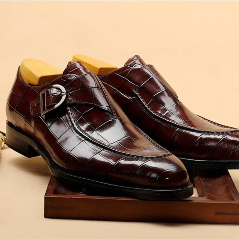 Mode Herren Oxford Schuhe 2025 Herren Formelle Schuhe Bequem Verschleißfest Rutschfest Herren Büro Schuh Zapatos De Vestir Hombre