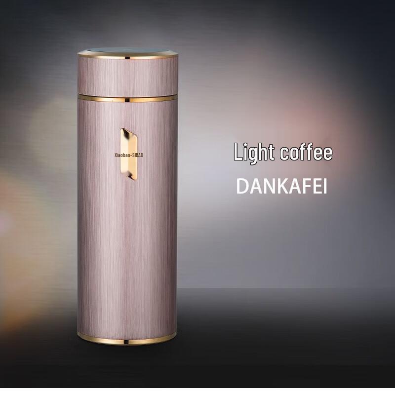 Zhishi Chunhuaqiushi Double-Layer Tempered Glass Insulated Cup