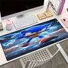 Sonic Theme Mouse Pad, Non Slip Rubber Base, Multifunctional Office & Home Decor, Perfect for Workspace Personalization.
