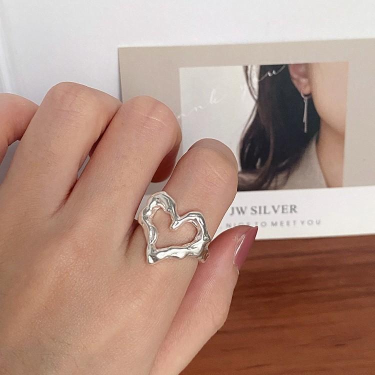 

Панк Цветные Кольца для Женщин Мужчин Пара Минималистичные Ручной Работы Простые Кольца Сердечки Праздничные Украшения Подарок Предотвращают Аллергию