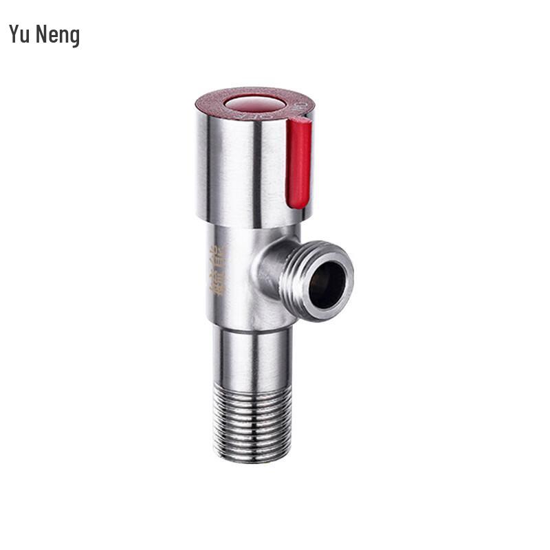 Yuneng 304 Stainless Steel In-Wall Angle Stop Valve