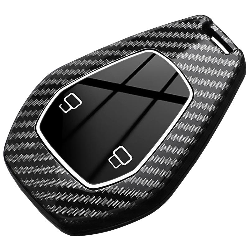Tiefblau L07 Kohlefaser ABS Smart Key Hülle für Changan