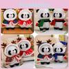 Christmas Cape Panda Plush Toy Wholesale Stock Detachable Holiday Gift