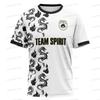 Camisas de Espírito de Equipe Moda Jogo Jogador de Esports Uniforme Donk Roupas Camisa Homens Design de Dragão Camisetas de Fãs