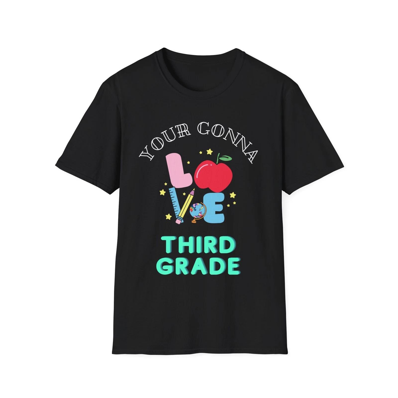 Third Grade T shirt, Teacher Gift, Back to School Apparel, Classroom Shirt 4XL