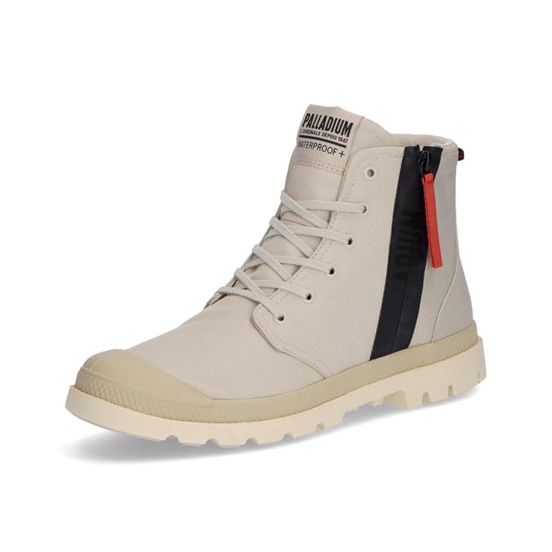 

[Palladium] водонепроницаемые кроссовки PAMPA HI SEEKER 2 LITE+ WP+ с боковой молнией НАТУРАЛЬНЫЙ СЕРЫЙ(096) 24,0 см