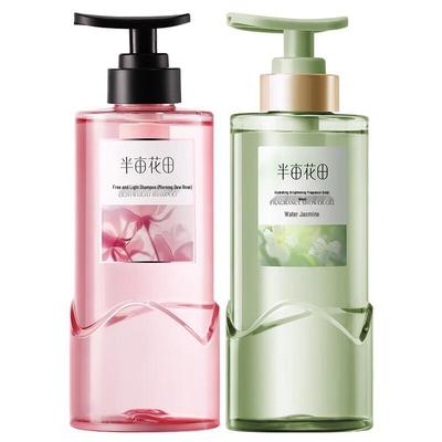Half Acre Field Rose Shampoo & Jasmine Shower Gel Combo