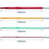 4Pcs Multicolor Aluminum Crochet Hooks Set Knitting Needles Kit Multipurpose Crochet Hooks for Beginners Adults Sewing Tools