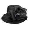 Flower Fascinators Races Καπέλα για γυναίκες Κομψά καπέλο για δεξιώσεις για κορίτσια Γυναικεία επίσημα νυφικά Καπέλα Fedora