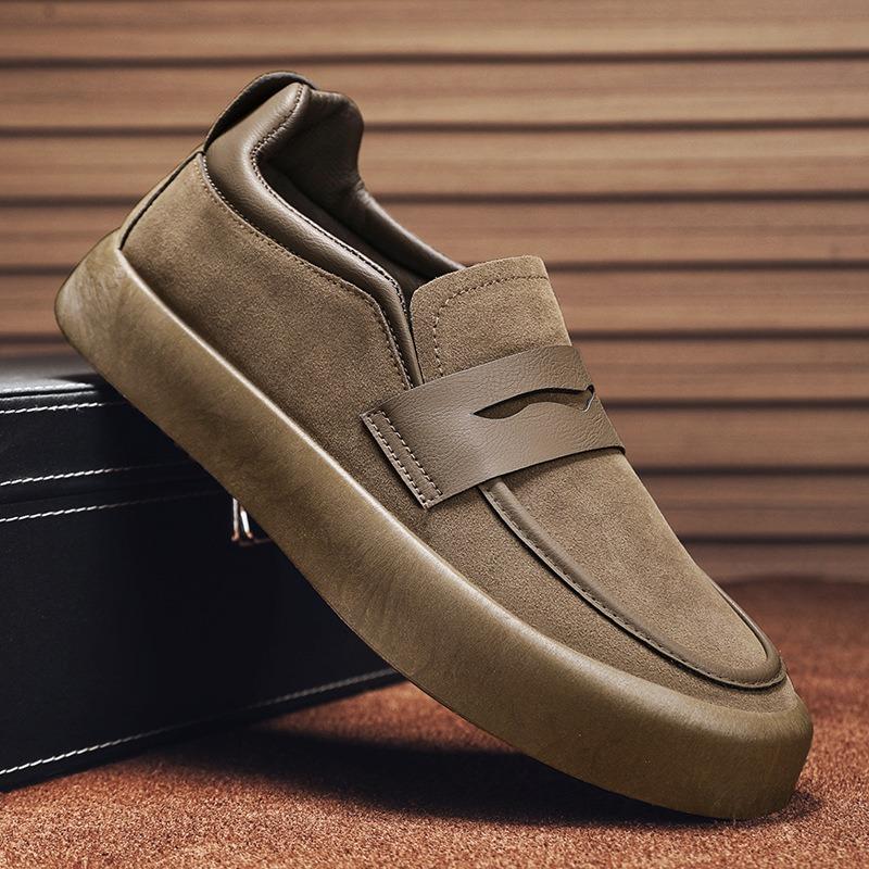 Autumn New Breathable Men's Shoes Fashion Casual Shoes Young Men's Shoes Trend Single Shoes