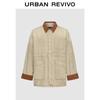 UR Men's Vintage Color-block Workwear Jacket
